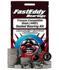 Traxxas Slash 4WD Sealed Bearing Kit Upgrade for Smooth Spin Low Friction Bearings Long Lasting Durability Easy Install Quiet Operation and Reliable RC Race Performance on Any Track packaging with bearings displayed