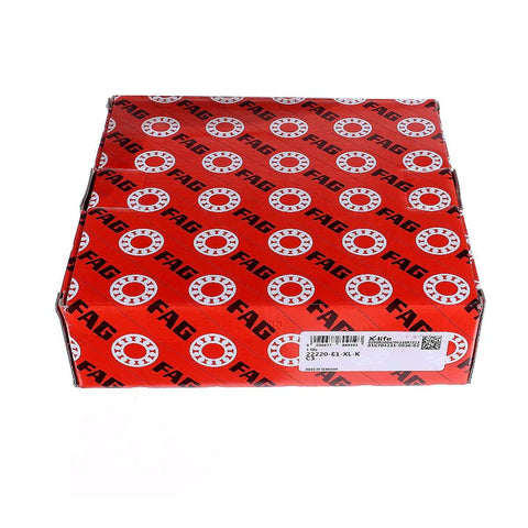 Heavy Duty 22220 Spherical Roller Bearing Precision Tapered Bore C3 Clearance box packaging with bold FAG logo.