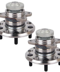 Rear Wheel Hub And Bearing Assembly 5 Lug ABS Pair Fit For Hyundai Sonata 2006 2009 And Kia Optima 2006 2010 Replaces 527303K000 512265 OEM Quality Wheel Hub Kit