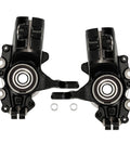 Front view of Front Steering Knuckle and Wheel Bearing Hub Assembly Kit for Ford Focus 2012 2018 Front Left and Right 2 Piece Set