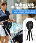 20000mAh 8 Inch Portable Clip On Fan With Lights Battery Powered USB Desk Personal Quiet Fan on stroller handle