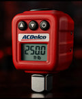 Heavy Duty Half Inch Drive Digital Torque Adapter With Real Time Torque Readout Buzzer And LED Flash 25 To 250 Foot Pounds ISO 6789 Certified