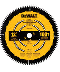 12 Inch Miter Saw Blade With 100 Tooth For Fine Finish Cuts Ultra Sharp Carbide For Clean, Precise Edges Low Vibration Body Slot Design Plus 3X Life And Tight Tensioning For Next Level Accuracy