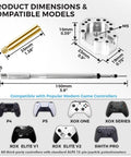 Copper Desoldering Tip Set For Joysticks And Controller Repair, C245 900M Adapter, 100mm M5 tip for P4 P5 Xbox Switch