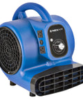 High-Velocity 1/4 HP Industrial Carpet Dryer With 3 Speed Air Mover, Adjustable Angle Floor Drying Fan for fast drying areas