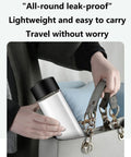 Person placing Hydrogen Rich Water Bottle On The Go With 1200-1600PPB Concentration In Just 3 Minutes into a handbag
