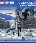 Half Inch To One Inch Impact Socket Adapter for Wrenches and Ratchets converts Half Inch Drive to One Inch Drive Chrome Molybdenum Alloy Steel