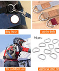 Various uses of Essential 1 Inch Side Release Buckles Kit With Dual Slides Tri Glide And D Rings Gear Zipper Pulls for DIY projects
