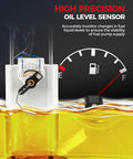 High precision oil level sensor for beefed up fuel pump assembly with sending unit for Jeep Cherokee 1997-2001.
