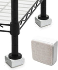 Get Some Serious Clearance Around The House With These 4 Pack Self Adhesive Furniture Risers Built Tough From Solid Carbon Steel To Lift Beds And Sofa Frames A Full 1.2 Inches Making It Easy To Sweep And Mop While Keeping The Place Fresh.