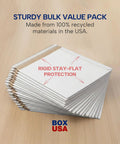 Rigid Mailers 11x13 Inch Stay Flat Cardboard Mailers For Pics, Documents And Art Prints Heavy Duty Self Sealing Envelopes Bulk Pack 100