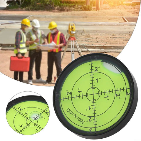 60mm Metal for spirit Level 1-3 Degree Range Green 60mm Metal(D) with large magnified vial for accurate measurements.