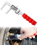 Digital Brake Rotor Gauge And Caliper For Disc Brake Thickness No Wheel Removal 6 Inch Stainless Vernier Rotor Micrometer
