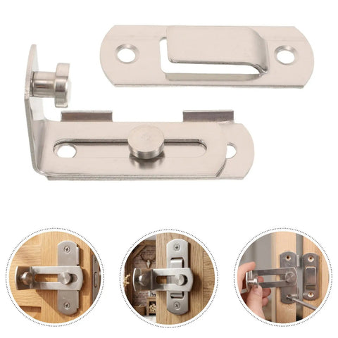 Stainless Steel Barn Door Latch Flip Lock With Rust Resistance For Gates And Cabinets Enhanced Security Modern Rustic Style
