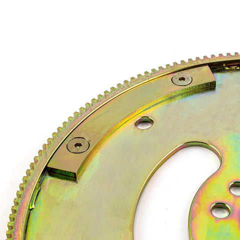 Chevy BBC 454 11 Inch External Balance Flexplate 168 Tooth Beefed Up Heavy Duty 2 Piece RMS Direct Fit Engine Swap Ready Compatible With PCE2261008 Ultra Build Pro