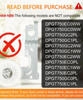 Dryer Repair Kit With Drum Roller Belt And Idler Pulley Replacement for Most Dryers includes compatibility warning