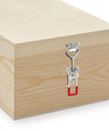 30 Pack Adjustable Toggle Latch Clamps Set on wooden box, Heavy Duty Quick Release Hand Tools, Each Clamp Holds Up To 360 Lbs