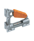 Heavy Duty Magnetic Spirit Level With Triangular Vial Shield And Dual Measuring Faces For Dead Nuts Alignment On Any Pipe Or Slick Surface Shop Grind Ready Everyday, showing sturdy metal construction and wooden grip.