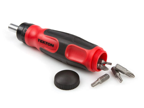 Ratchet screwdriver handle with bits from Everybit Ratchet Screwdriver And Bit Set 135 Piece Pro Kit With Slotted Bits Phillips Bits Square Bits