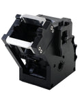 Fully Automatic Espresso Machine With Stainless Steel Cup Warmer And Smart Sensors For Low Water Beans Or Full Grounds Container close-up of black component showing detailed construction.