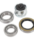 Seven Piece Boat Trailer Wheel Hub Bearing Kit For 3500 Lb Axles With 1.98 Inch Dust Cover And Grease Seal Fits 1 1/16 To 1 3/8 Inch Spindles