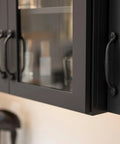 Solid Core Cabinet Pulls 10 Pack Black Iron Rustic Style Handles For Doors And Dresser Drawers 3 Inch Center To Center