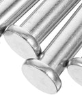 Versatile Di Kaca Stainless Steel Coupling Pins M8x40 Scaffolding Clevis Locking Bolts With Flat Head Design close-up view of pins