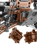 Beefed Up Aluminum Steering Bellcranks And Bronze Transmission Gearbox Upgrade Kit For 1/18 Granite Grom 4X4 RTR components close-up