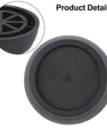 Four Pack Anti Vibration Pads For Washer And Dryer Shock Absorbing Rubber Feet showing detail of durable black rubber base