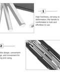 Stellar Unomor Portable Folding Hex Key Kit With Flathead Screwdriver For Home Repair And Maintenance Handy Tools In Your Pocket, folded steel hex keys