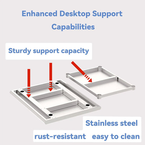 Stainless Steel Work Table With Back Panel And Undershelf 36 Inches Built Tough For Kitchen Restaurant Garage Or Workshop Scratch And Rust Resistant Easy To Clean NSF Certified, showing sturdy support frame and undershelf design.