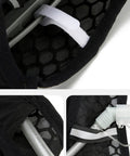 Hydration Pack For Hiking And Snowboarding With 5L Capacity showing tube and mesh fabric details