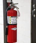 10 Pound ABC Dry Chemical Fire Extinguisher With Wall Bracket For Home And Office, 4A80BC Rating, Quick 20 Second Discharge