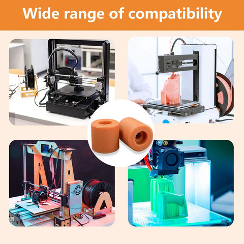 16 Pcs 3D Printer Silicone Bed Leveling Mounts Set With Heat Resistant Spacer Columns for various 3D printers