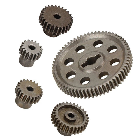 TT02 Differential Metal Spur Gear Set 64T Main Gear With 17T 21T 26T Pinions for 1/10 Scale RC Cars and Trucks Upgrade Kit