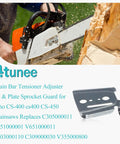 Image showing Chain Bar Tensioner Adjuster Kit and Plate Sprocket Guard for Echo CS 400 and CS 450 Chainsaws