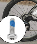 12 Pack M5X16mm Bike Disc Rotor Bolts With T25 Torx Head For Disc Brake Rotors, Rust Resistant 304 Stainless Steel, 16mm Thread Length