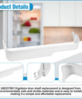 2 Pack Refrigerator Door Bin Shelves Replacement For Kenmore Frigidaire Durable Eco Friendly
