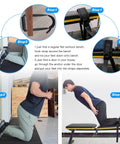 Nordic Hamstring Strap For Bench Training Go To Easy Nordic Curl Strap setup on bench for leg workout in home gym