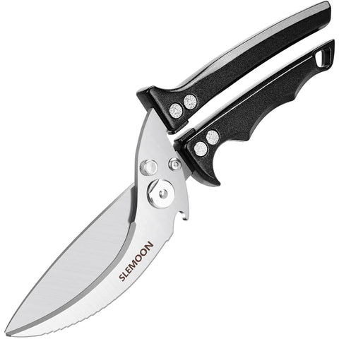 Heavy Duty Poultry Shears For Chicken And Turkey Stainless Steel Kitchen Scissors Beefy For Tough Tasks That Cut Through Meat And Seafood