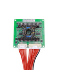 Pro Grade 16S 60V Lithium Ion Battery Active Balancer featuring connections and circuit design for efficient energy flow.