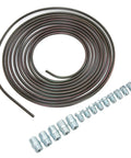 Copper Plated Brake Line Kit 5m Long With 0.028 Inch Wall and 10 Inverted Tube Nuts for hydraulic brake, fuel and transmission systems