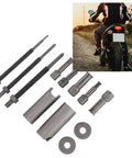 Heavy Duty Motorcycle Bearing Puller Internal Removal Tool Kit For Smooth Disassembly And Safe Protection Of Engine Shafts And During Service Jobs With Universal Fit Most Standard Wheelers Ideal For Pro Mechanic Or DIY Weekend Warrior Rides. steel puller set for motorcycle bearing removal