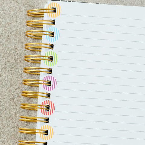 Heavy Duty Hole Punch Reinforcement Stickers Six Sheets For Loose Leaf Paper Fixes That Patch Broken Ring Bindings And Keep Your Class Notes Intact With No Sweat This Semester on notebook rings.