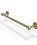 Dottingham Collection 24 Inch Satin Brass Towel Bar Solid Brass Wall Mounted Towel Holder With Concealed Mounting Hardware