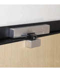 Soft Close Hydraulic Door Closer With Quiet Damping, Hidden Mounting For Invisible Fit on wooden door top view