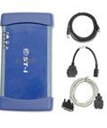 All In One Diesel Engine Diagnostics Kit With Diagmaster Software Parts Manual And DSTi Compatible Electronic Control Unit Diagnostics 4 Pin Cable Tool Set For Farmers Techs And Repair Shops showing cables and interface