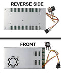 200A Peak DC Motor Controller For 12V To 48V Systems With Reversible Forward Reverse Control High Current Regulator Brushed DC Motor Driver Module Industrial Potentiometer, front and reverse sides