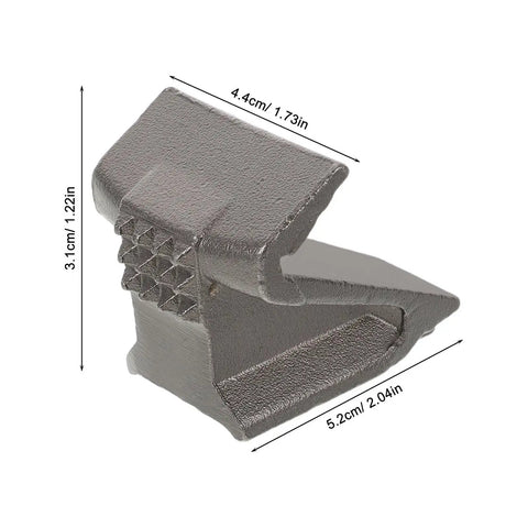 Metal Tire Changer Jaw Threaded Claw Tool For Tire Machine Parts Accessory Effortless Wheel Changes Precise Clamp Flexible Use No Sweat Labor Saving Tire Service Fixture For Shops, 5.2 x 4.4 x 3.1 cm