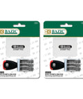 Sleek Rotating Date Stamp With Premium Dedicated Black Ink Pad And 12 Year Dial Bands For Smashing Invoices Files And Paperwork Smooth Sailing Top Quality Office Staple 2 Pack in packaging.